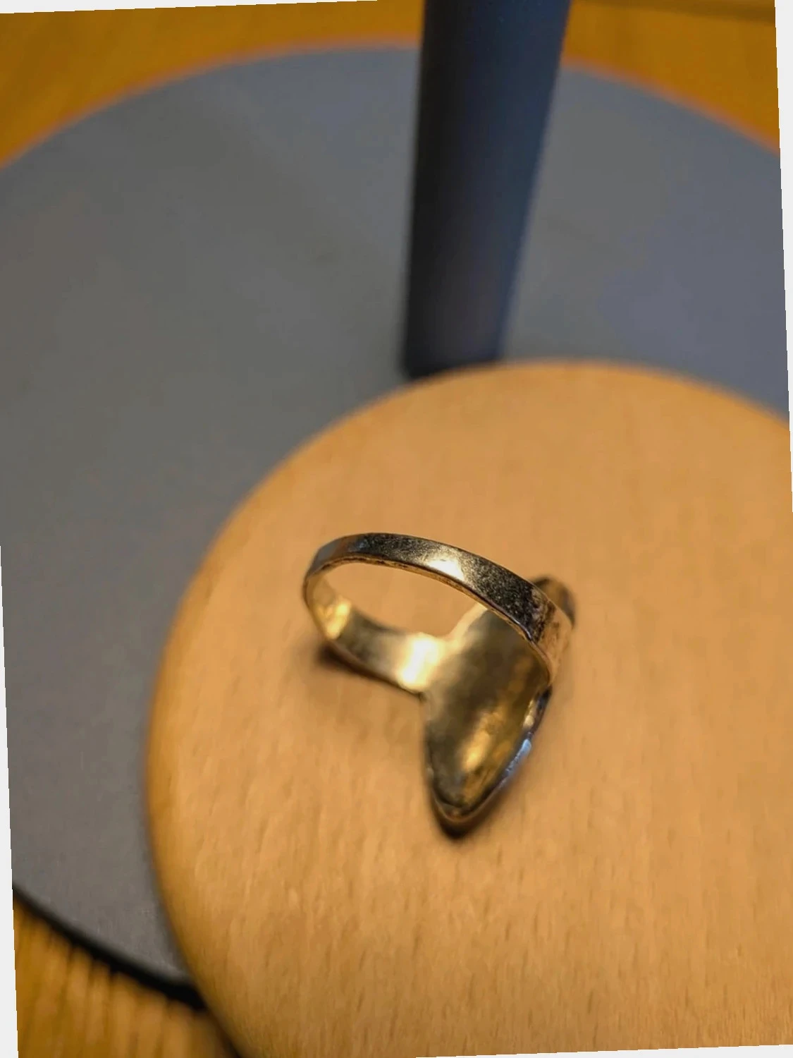 Vintage fantasy ring + black eye. Size 47 – photo 5